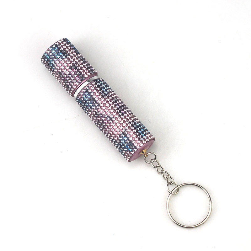 Diamond-filled Perfume Bottle Portable Press Spray