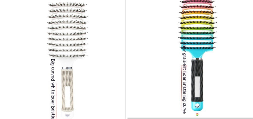 Big Curved Comb Bristle Massage Comb Eight Claws