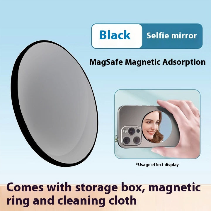 Aluminum Alloy Mobile Phone Rear Self-shooting Mirror Magnetic Suction