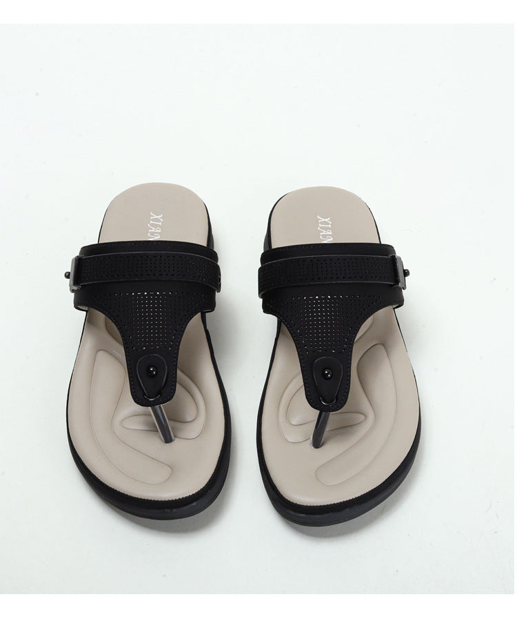 Women's Flip-flops Fashionable Thick-soled Sandals