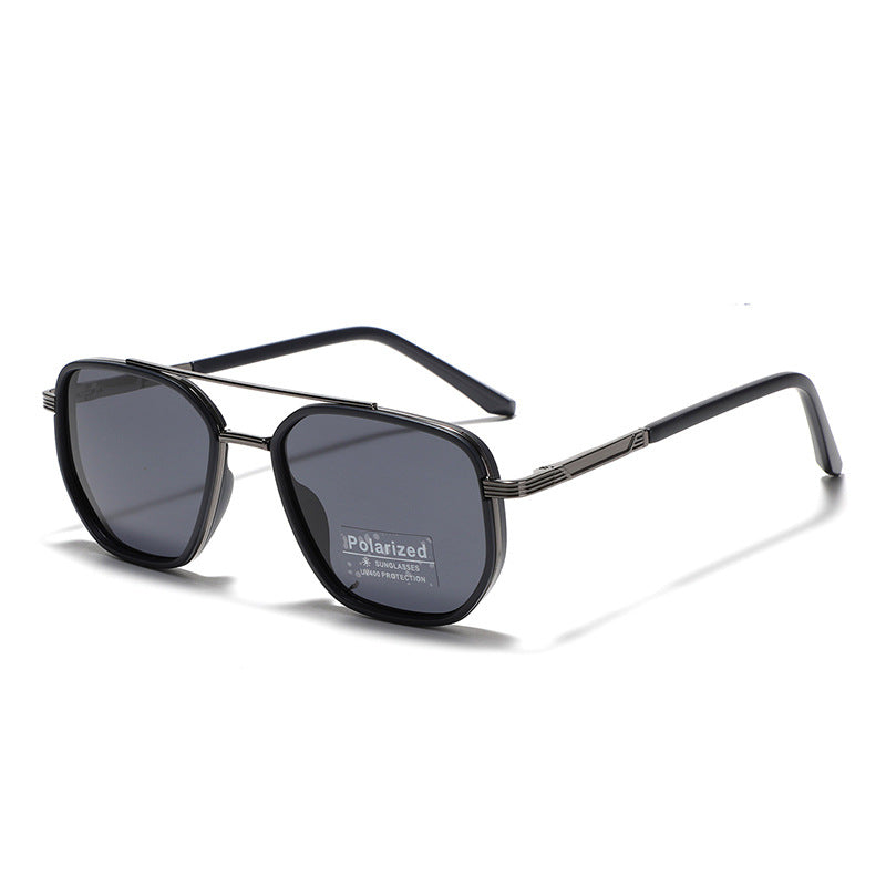 Polarized Sun Glasses Polygon Square Sunglasses