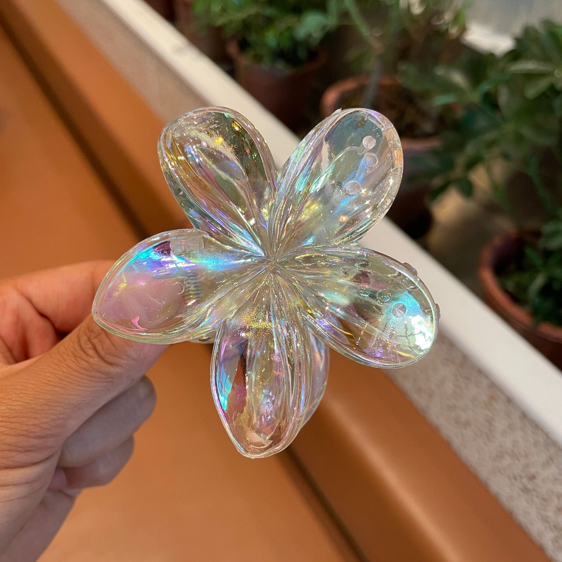 Flower Barrettes Women's Colorful Updo Gadget Hair Accessories