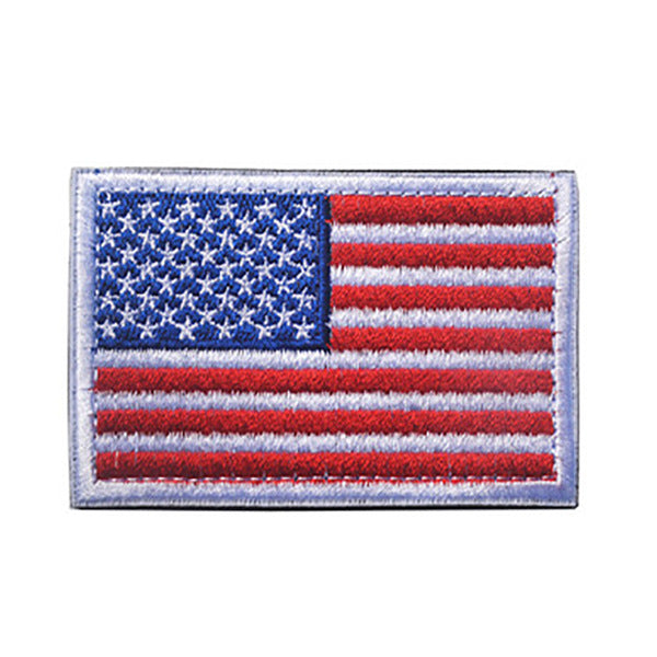 Velcro Label Stars And Stripes Embroidered Cloth Tips Qi Zhang