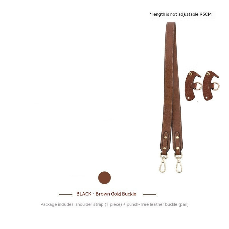 Small Modified Perforated Crossbody Strap