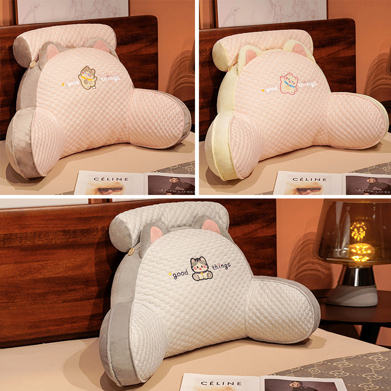 Reading Book Cute Sofa Plush Pillow