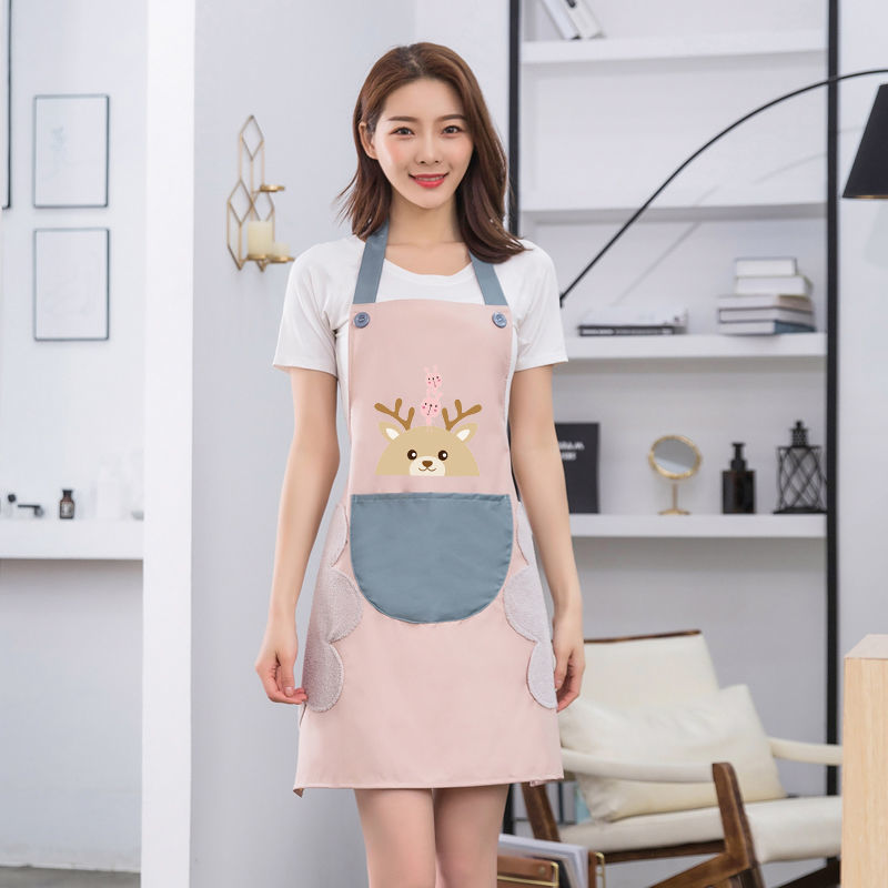 Waterproof Apron Home Kitchen Couple Sleeveless