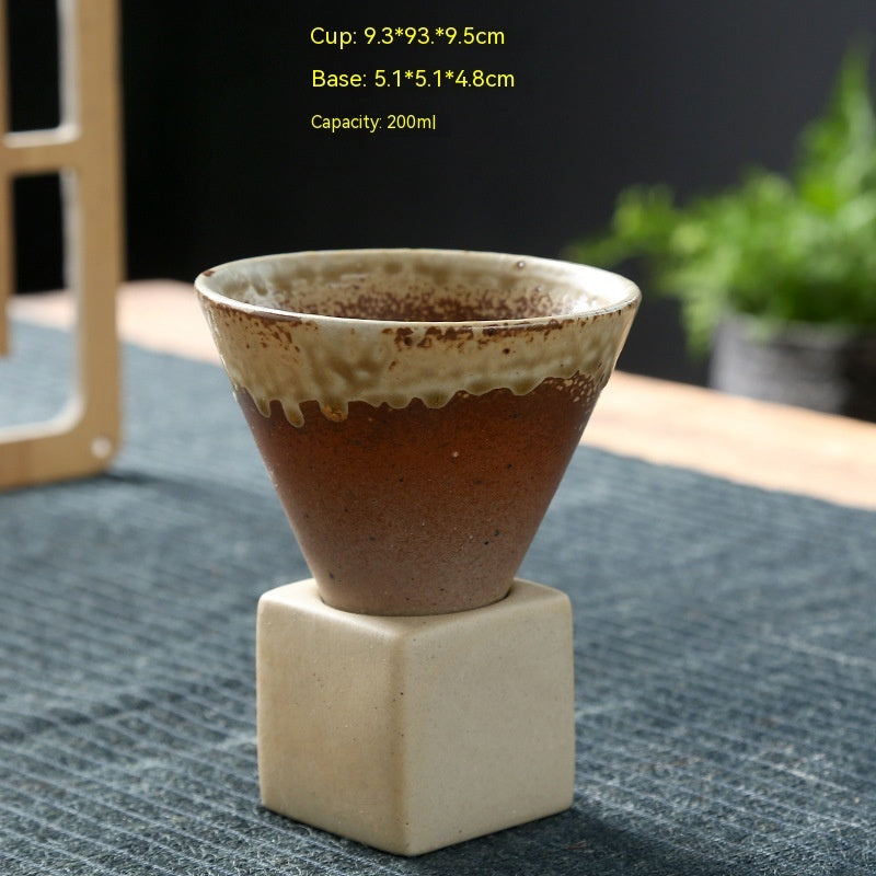 Stoneware Retro Concentrated Coffee Cup Japanese Style
