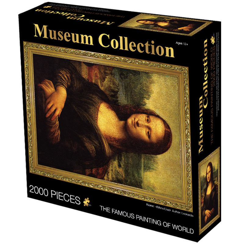 2000 Pieces Jigsaw Oil Painting Puzzle