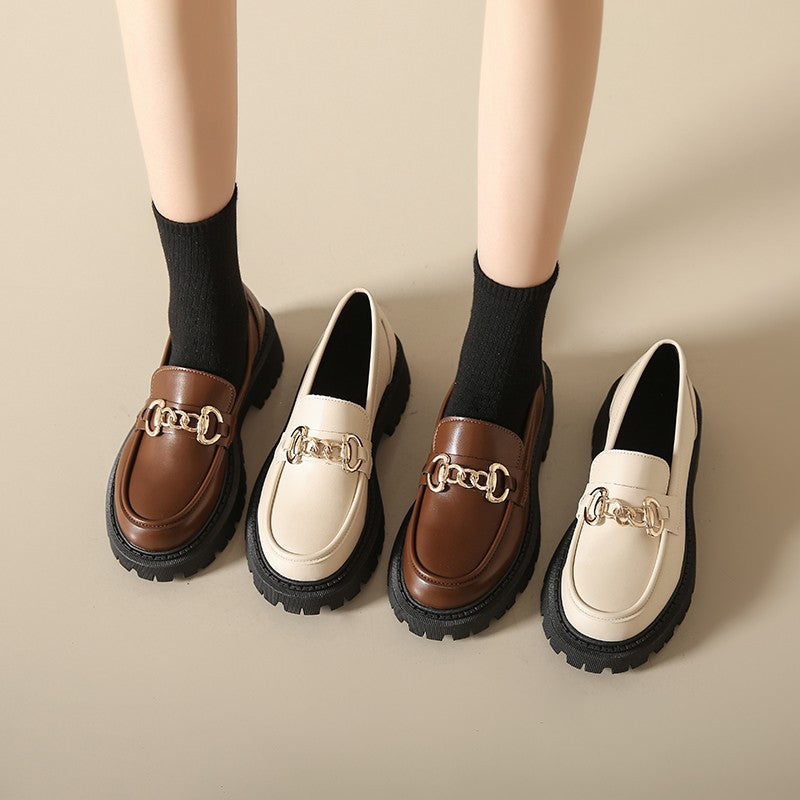 Women's Versatile Fashion Retro Loafers