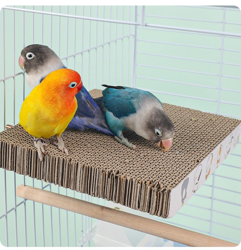 Parrot Toys Chinese Layer Pie Pet Bed Material