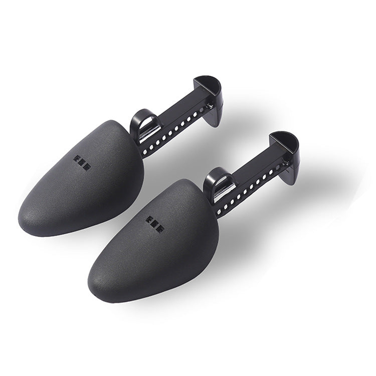 Black Adjustable Anti-wrinkle Plastic Shoe Stretcher