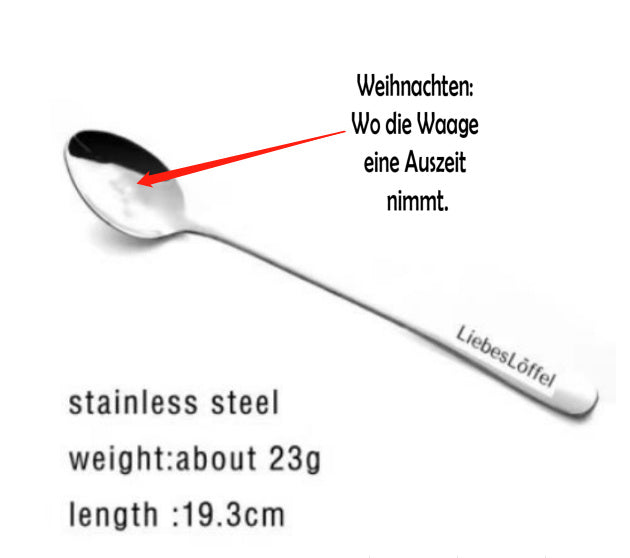 Stainless Steel Spoon You Are My Sunshine Couple Family Tableware