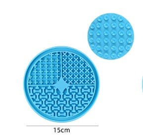 Sucker Slow Food Pad Shower Distracting Pet Pad Silicone Dog Licking Pad Slow Food Pad
