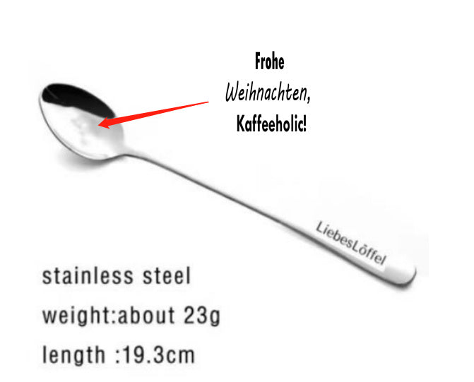 Stainless Steel Spoon You Are My Sunshine Couple Family Tableware