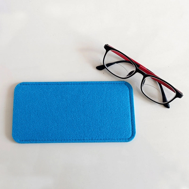 Compact And Lightweight Felt Glasses Buggy Bag