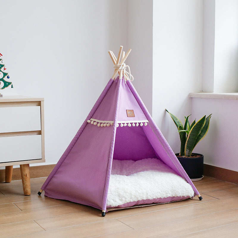 Upgraded Version Four Seasons Pet Cat Dog Tent