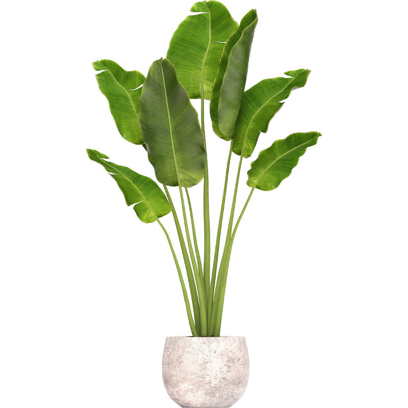 Green Plant Potted Simulation Wall Stickers Bedroom Living Room Entrance Home Wall Decoration