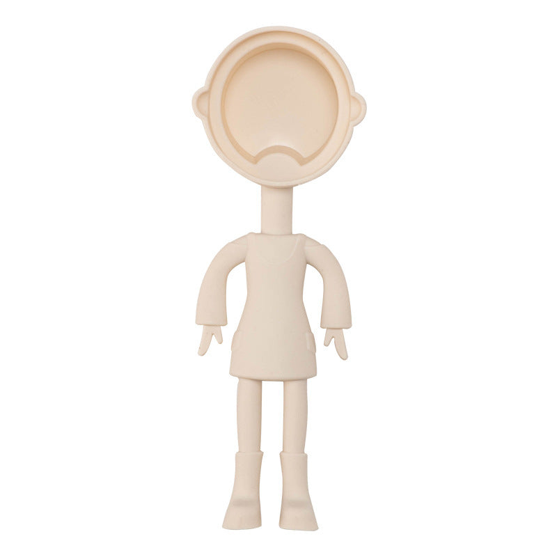 Cute Human-shaped Silicone Baking Gadget Creative Cartoon