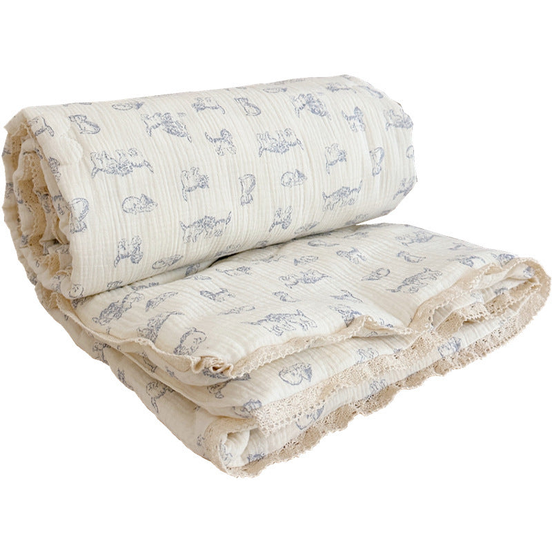 Pure Cotton Class A Double-layer Gauze Summer Air-conditioning Thin Duvet