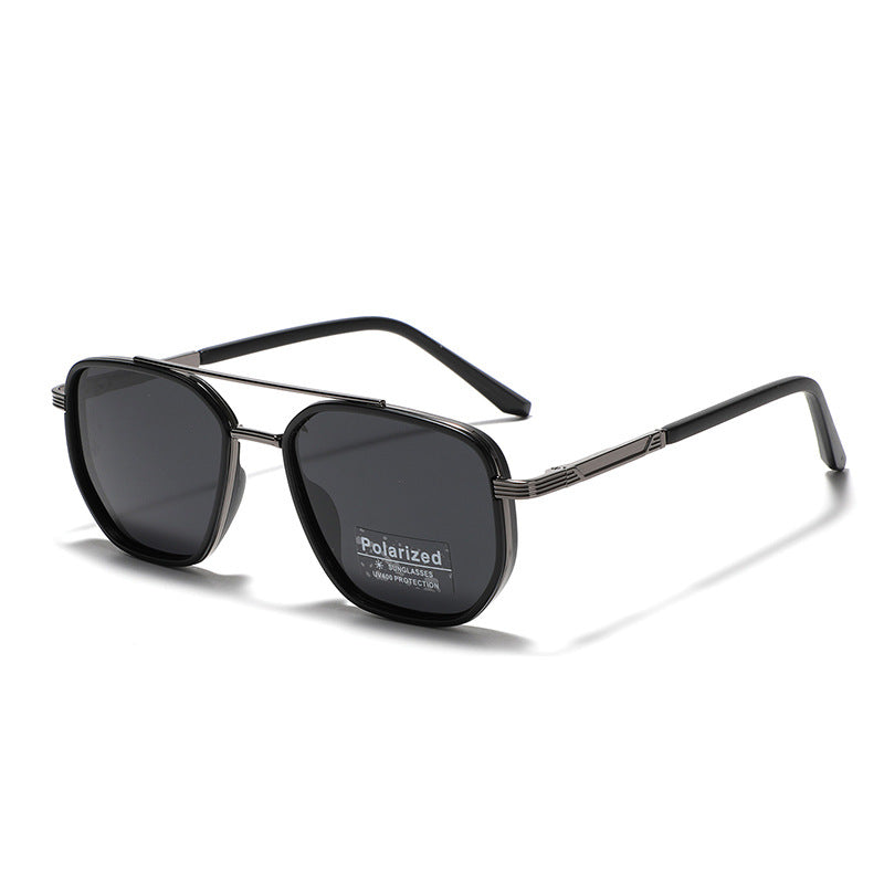 Polarized Sun Glasses Polygon Square Sunglasses