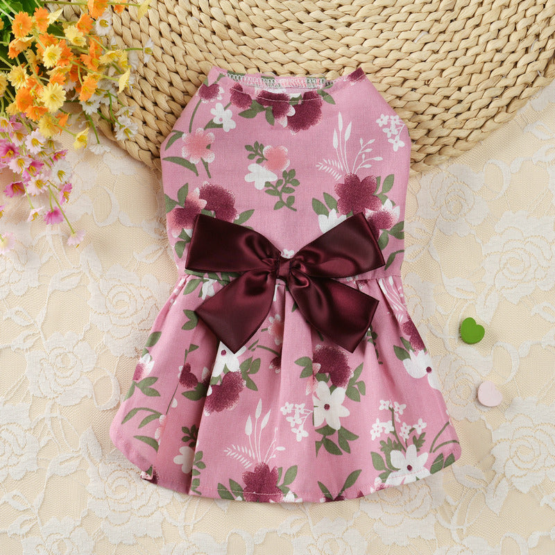 Princess Dress Spring And Summer Dog Clothes Pet Clothes