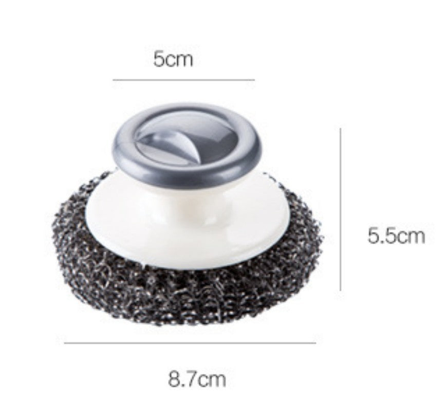 Stainless Steel Wool Scrubber, Scrubbing Scouring Pad, Steel Wool Scrubber For Kitchens, Bathroom And Kitchen Pots, Pans, Sink