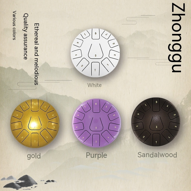 10-inch 11-tone Hollow Drum Musical Instrument