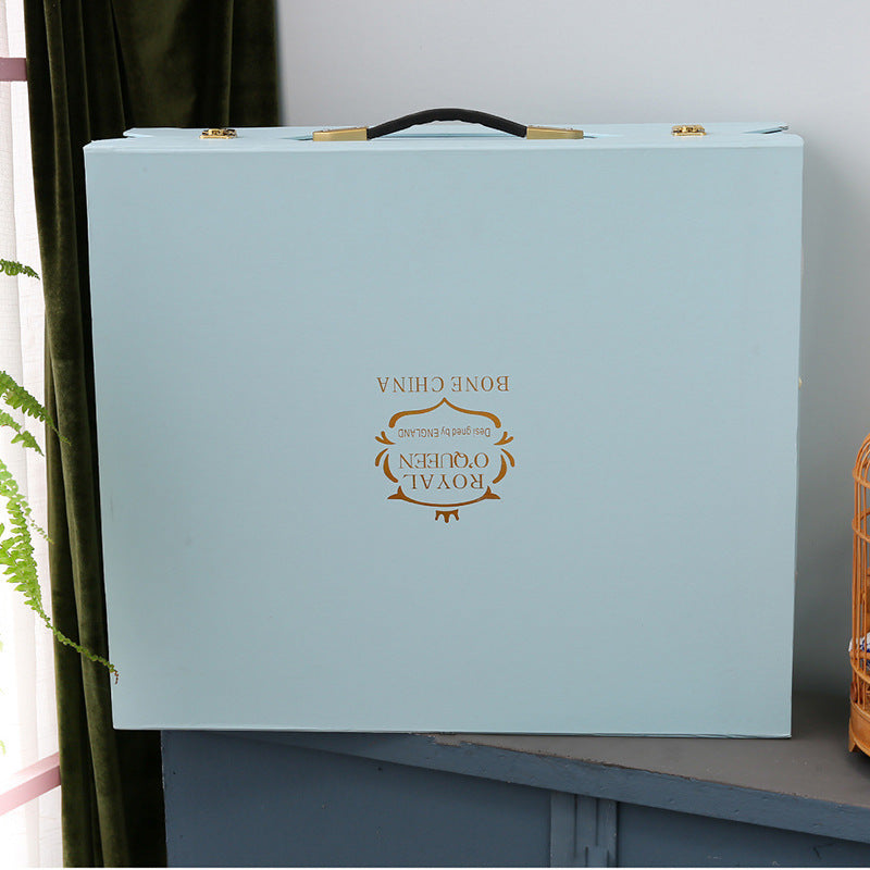 Small Exquisite Bone China Coffee Set Cup And Saucer Suit