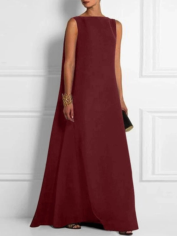 Women's Fashionable Casual Temperament Cotton Suspenders Sleeveless V-neck Dress