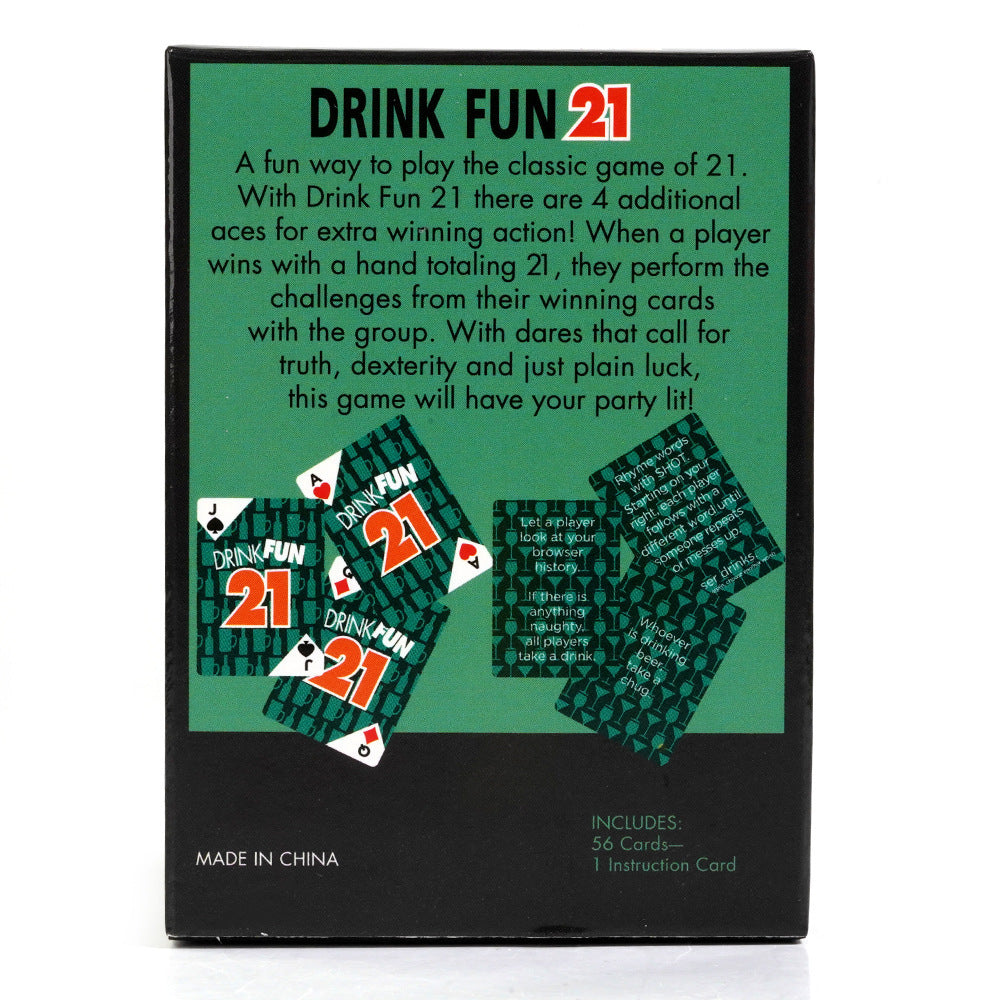 Drinking Party Game Card