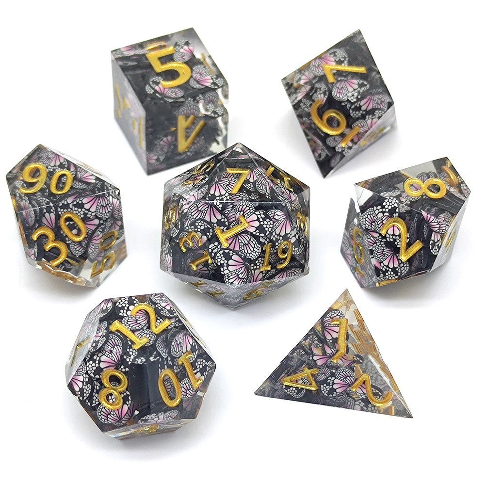 Luminous Resin Dice DND Board Game
