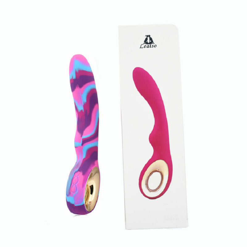 Whale Camouflage Vibrator USB Charging Silicone Rod
