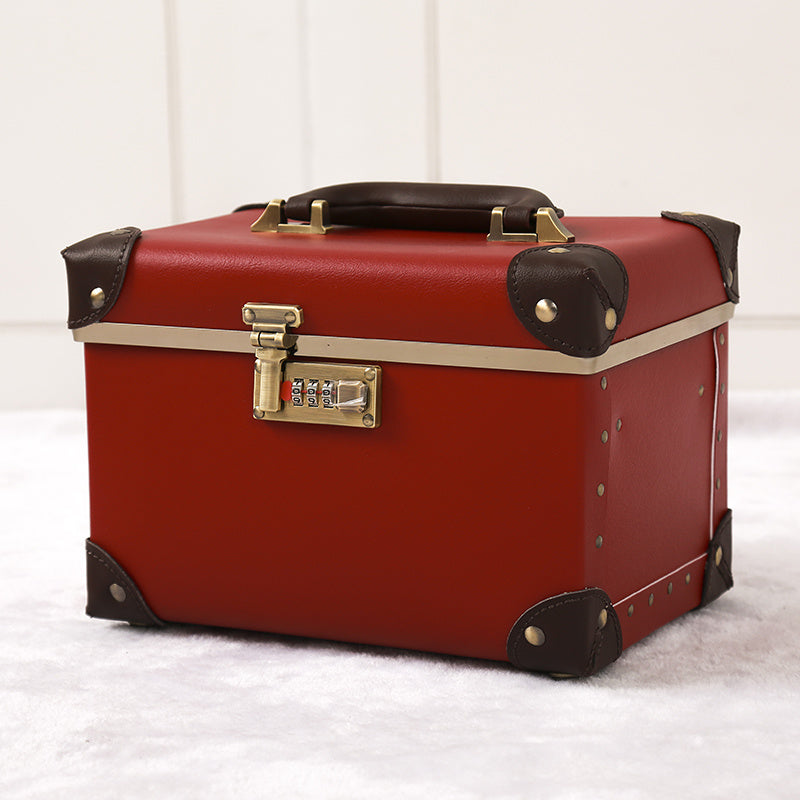 Cute Korean Style Storage Large Capacity Double Leather Case