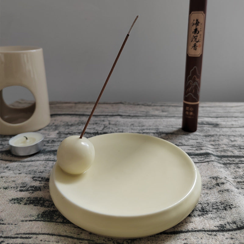 Incense Ceramic Censer Home Decoration Tea Room Living Room Office Incense Holder Ceramic Decoration