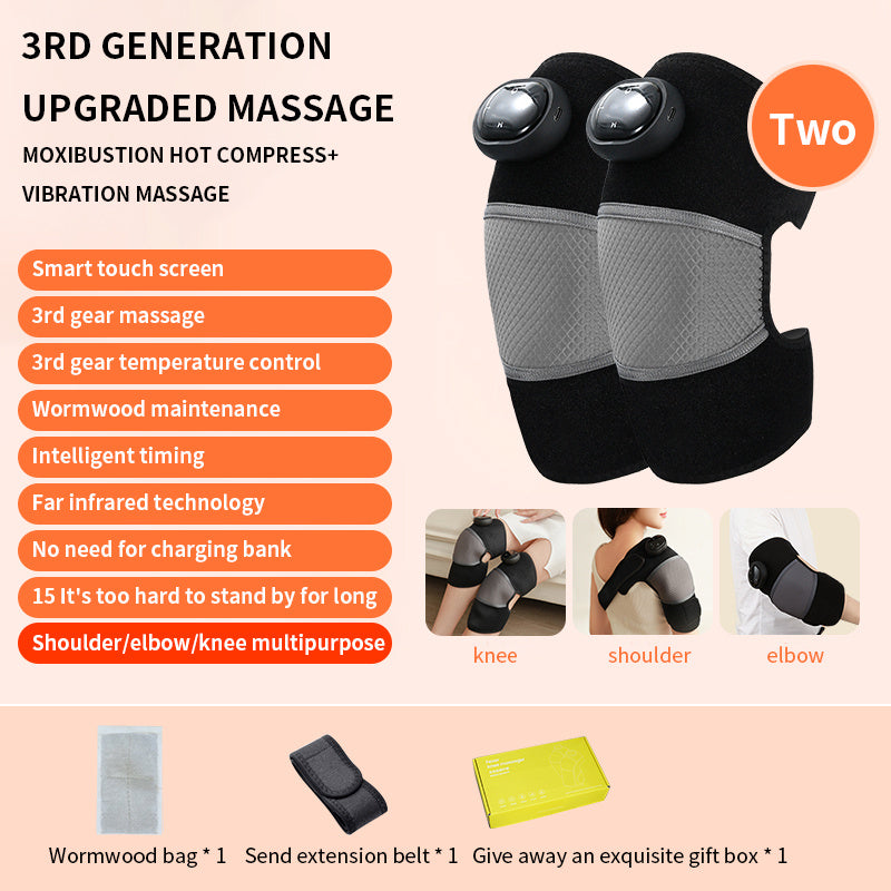 Knee Massager Heats Up And Keeps Warm