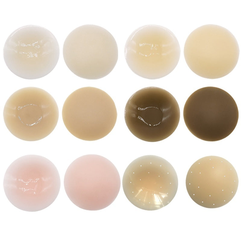Anti Glare And Traceless Solid Silicone Nipple Patch