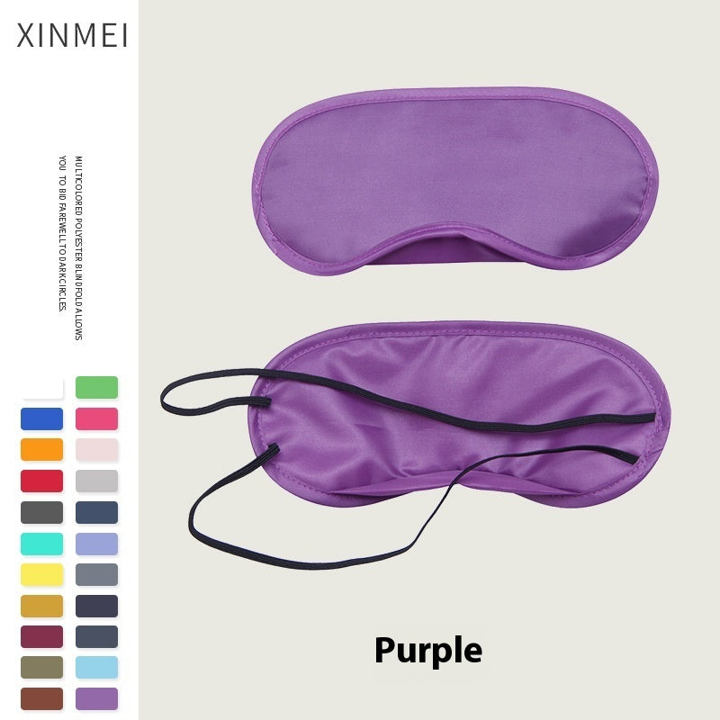 Polyester Shading Eye Mask Aviation Gift Color Game Disposable Travel Eye Shield