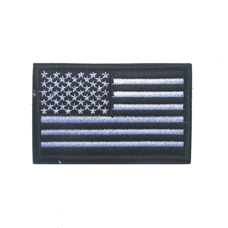 Velcro Label Stars And Stripes Embroidered Cloth Tips Qi Zhang