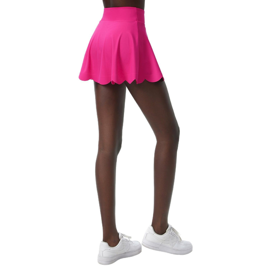 Women's Anti-exposure Quick-drying A- Swing Small Wave Lycra Skirt