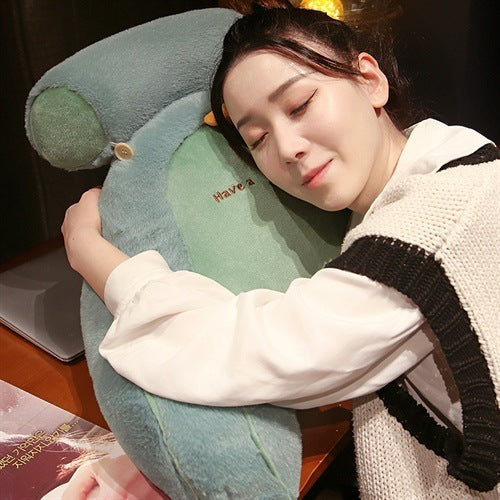 Cartoon Bedside Cushion Neck Protection Waist Pillow