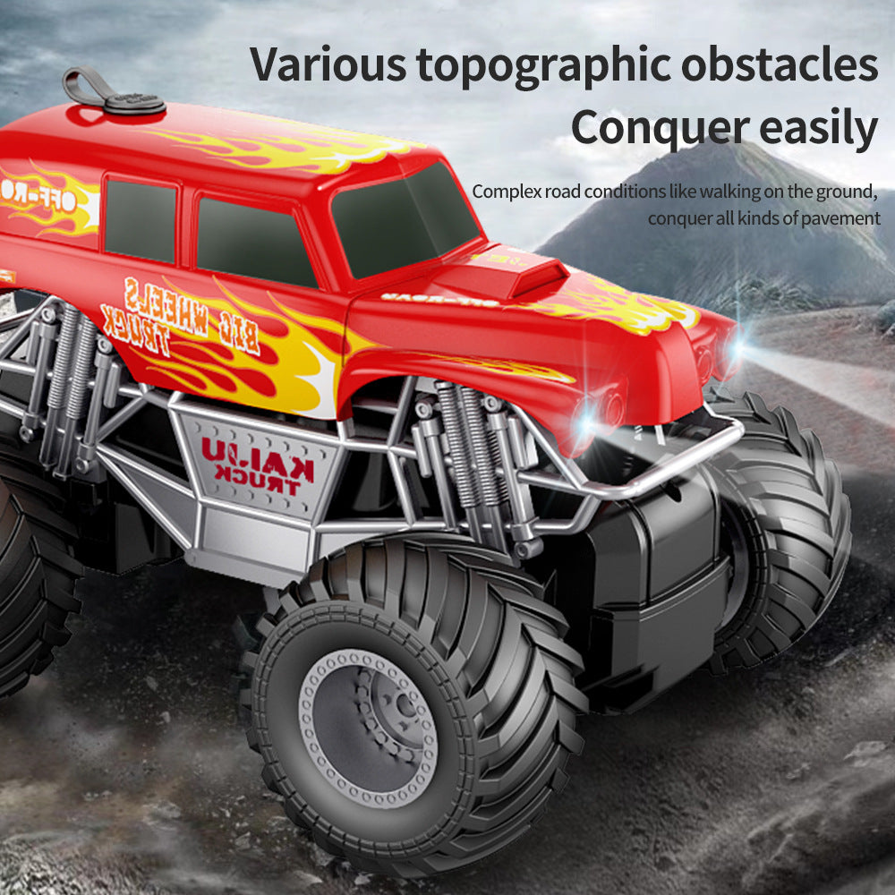Children's Fashion Spray Off-road Vehicle Water Bullet Remote Control Car Toy