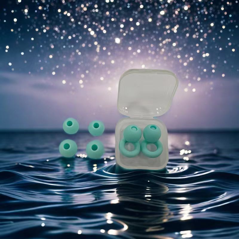 Anti-noise Silicone Earplugs Ear Cap