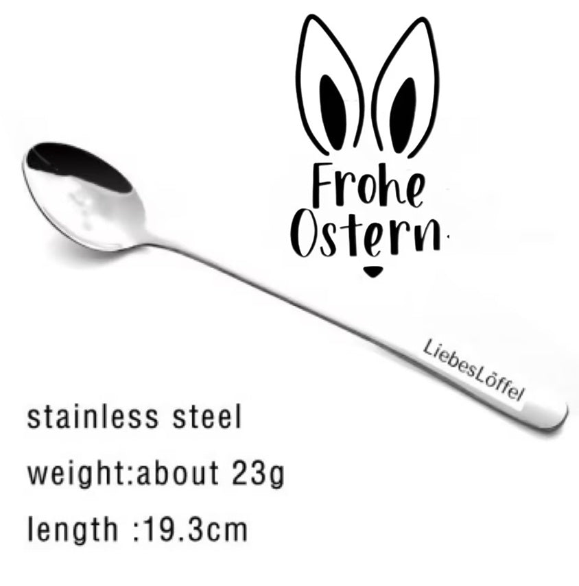 Stainless Steel Spoon You Are My Sunshine Couple Family Tableware
