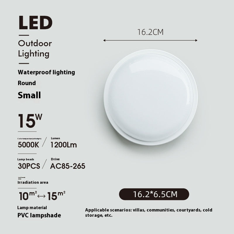 Super Bright Outdoor Waterproof Wall Lamp Aisle Corridor Balcony