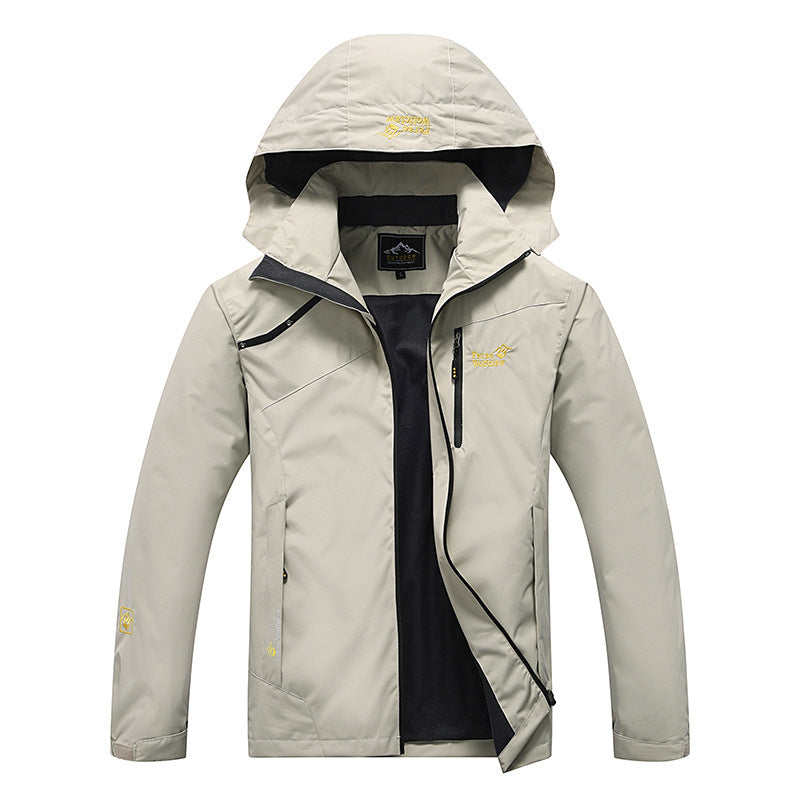 Men's Autumn Thin Windproof Waterproof Jacket