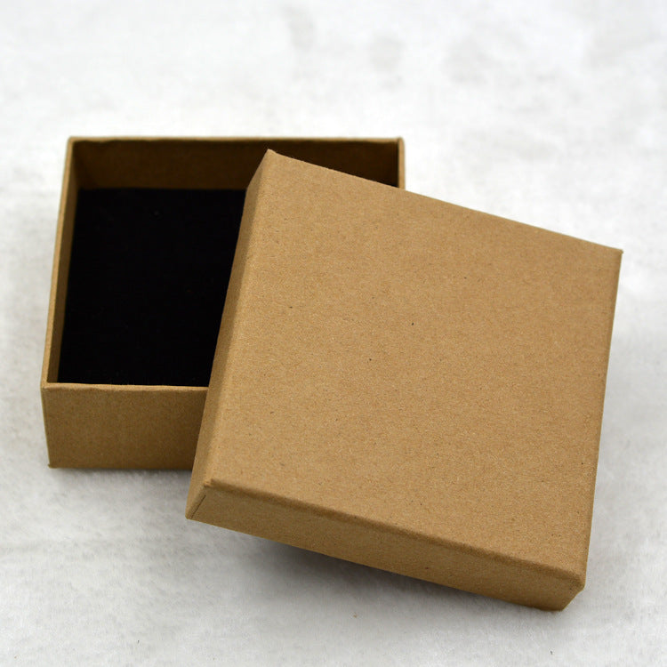 Jewelry Box Earring Packaging Box Kraft Paper
