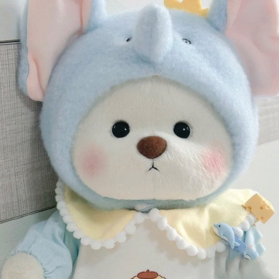 20CM Cotton Doll Costume Bear Clothes
