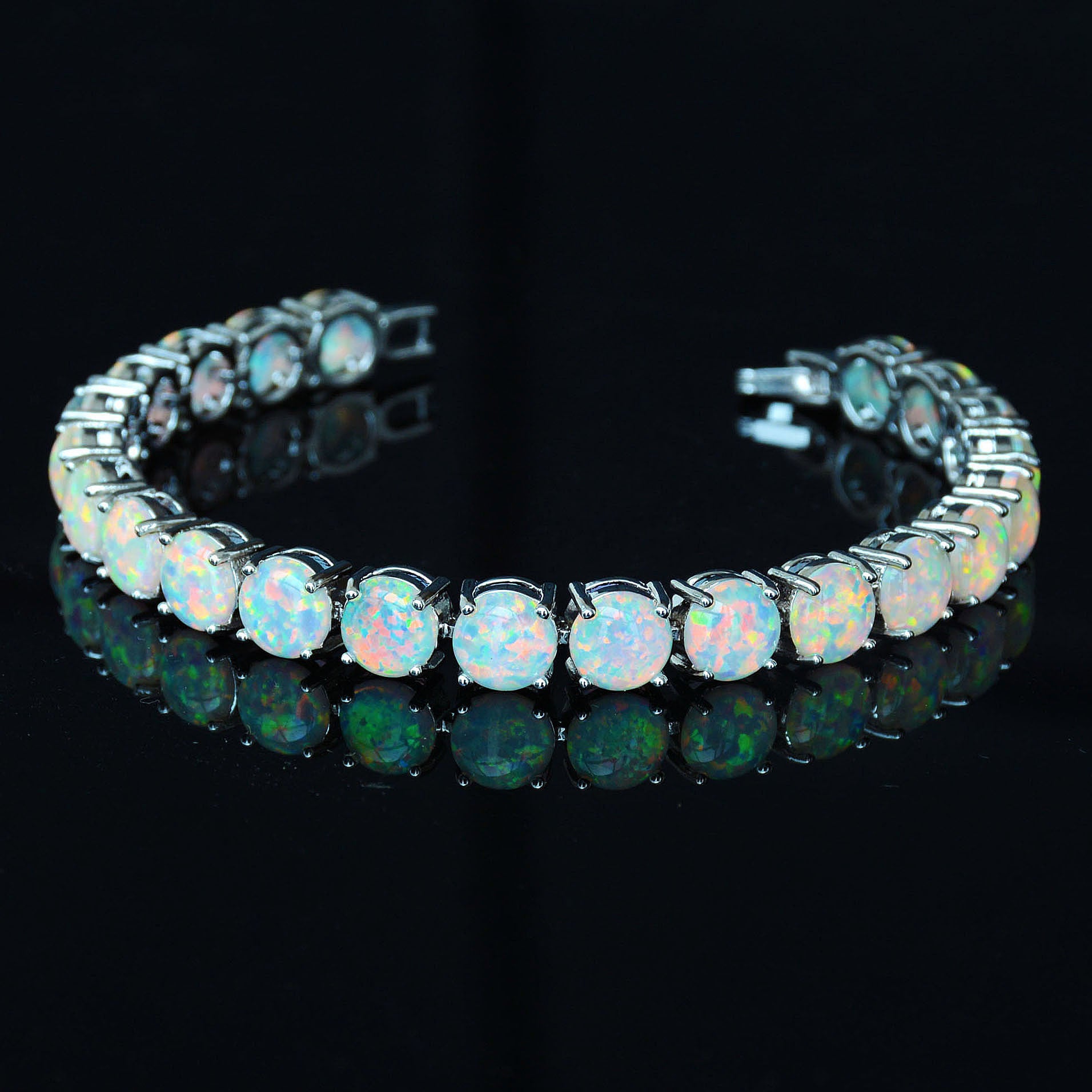 Cross Border Square Round Opal Bracelet