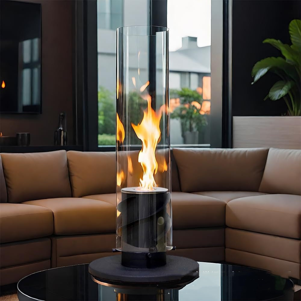 Alcohol Fireplace Indoor Rotating Heating Fireplace