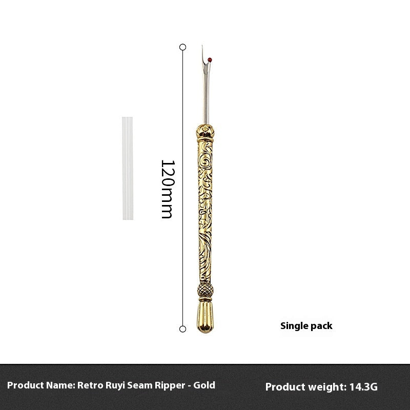 Retro Narcissus Ruyi Handmade Seam Ripper